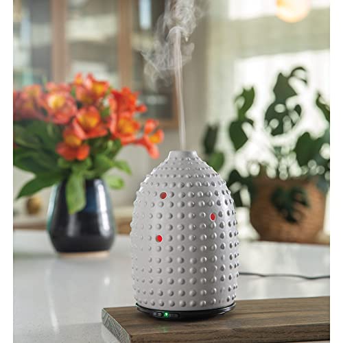 Airome Gray Hobnail Medium Essential Oil Diffuser (Gray Hobnail)
