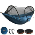 Ultra Light Travel Camping Hammock Pop (Navy Blue)