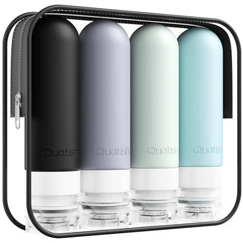 Travel Bottles for Toiletries (Grey)
