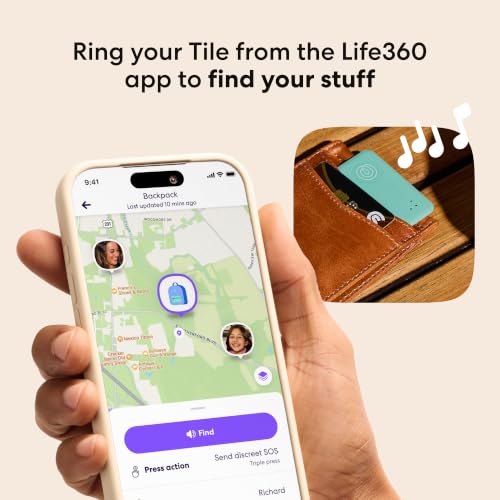 Tile Slim Wallet Finder (1-Pack / Blush)