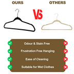 50 Pack Plastic Hangers for Clothes