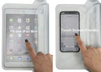 Waterproof Pouch with Waist Strap (White + Case)