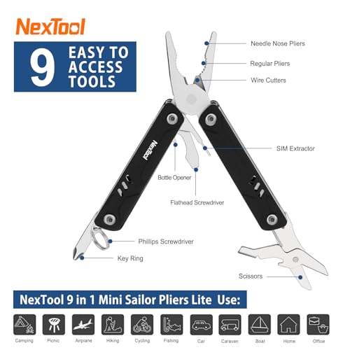 Mini Sailor Lite Keychain Multitool (Pocket Size / Mini Sailor Lite)
