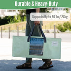 Heavy Duty Moving Bags (Shiny Light Green / 6 Pack)