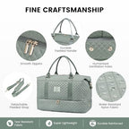 Travel Duffle Bag (Dark Gray Green-L / Extra Large-2 Pcs)