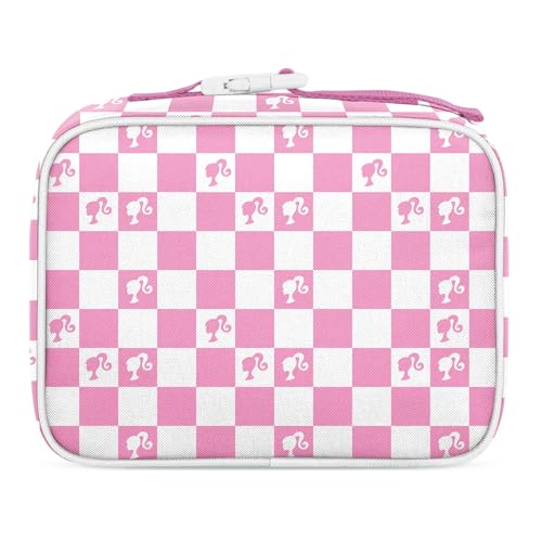Barbie Kids Lunch Box & Insulated Lunch Bag for School (Regular / Barbie: Checkmate)