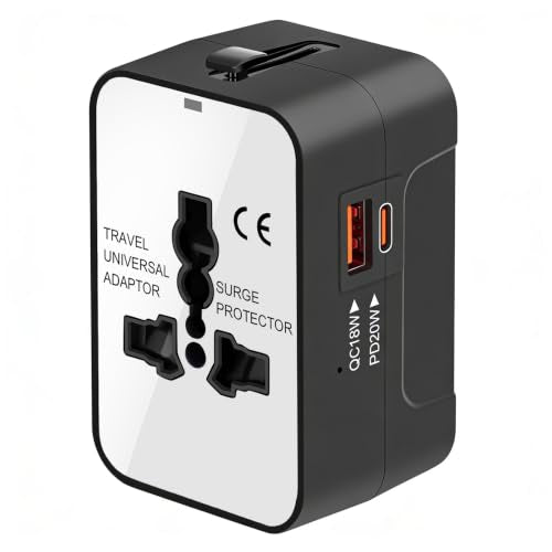 Travel Adapter (White)