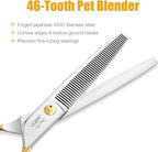 Dog Grooming Thinning Scissors (Gold / 7)