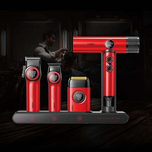Professional Barber Combo 4 in 1 (001 4 in 1 Red)