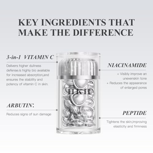 Vitamin C Serum Capsules for Face