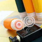 Travel Bottles for Toiletries (Orange)