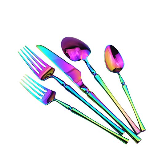 Rainbow Silverware Set (Service for 1 / Rainbow)