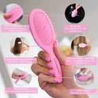 Mini Hair Brush Detangler (Pink - Mini)