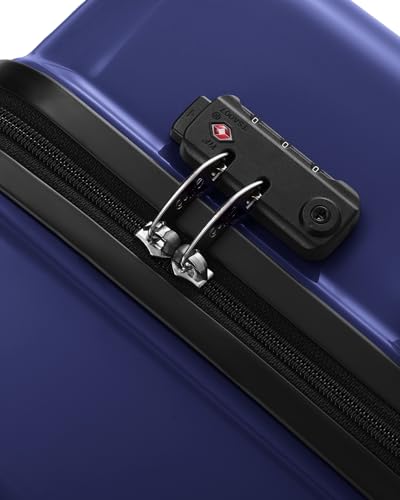 Luggage Lightweight and Durable Hardshell (navy new / M(24in))