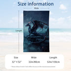 Microfiber Dragons Beach Towel (Dragons)