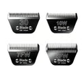 4PACK Wide Blades for Dog Grooming Blades Compatible with Andis (Black/10W+30W+5FW+7FW / Black)