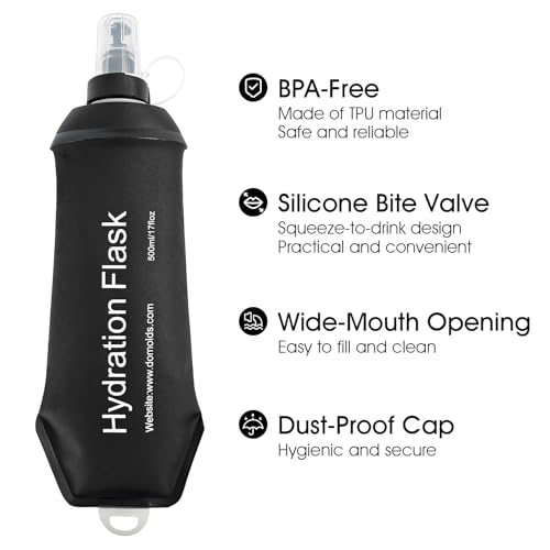 GYGYL Soft Flask (500ml Black)