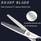Thinning Shears for Hair Cutting (Silver)