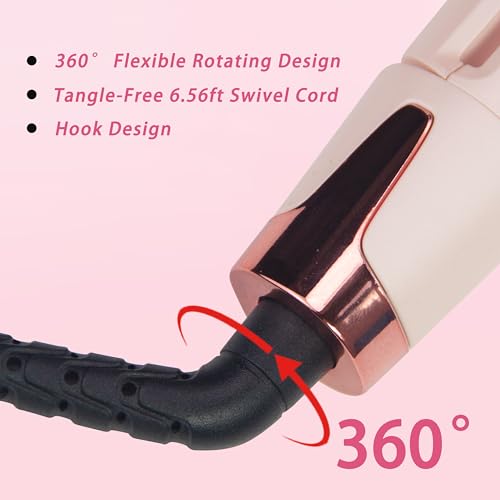 Pro Hair Straightener and Curler 2 in 1 (Pink)