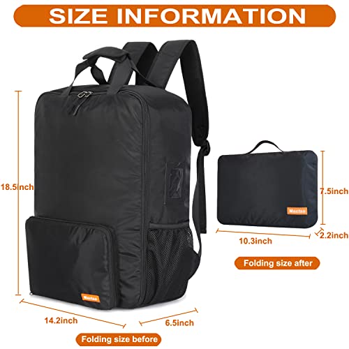 Stroller Travel Bag Compatible with GB Pockit and GB Pockit Air Plus All Terrain (Medium / Black)