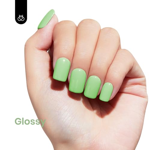 Beetles Green Gel Nail Polish (H - Creme Green | Spring Buds)