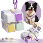 Daily Pill Organizer with 8 Compartments (Multi-color)