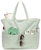 Large Beach Bag for Women (Green)