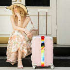 Luggage Straps for Suitcases TSA Approved (Tie-Dye)