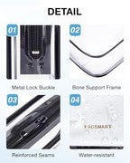 Clear Toiletry Bag 2 (Classic White / Medium)