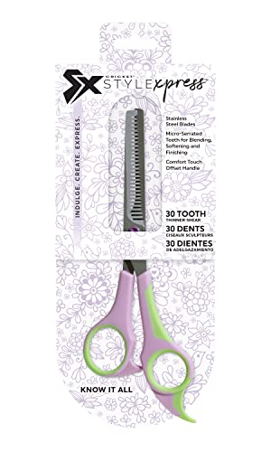 Style Xpress Know It All 30T Thinner Shears (KNOW IT ALL 30T)