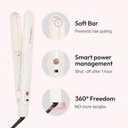Professional Softbar Flat Iron (1 inch / Ivory)