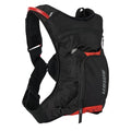 MTB Hydro Hydration Pack with Hydration Bladder (3L, Black/Red)