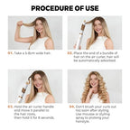 5 in 1 Hair Dryer Brush Set (White Gold)
