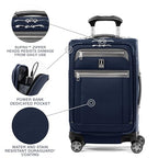 Platinum Elite Softside Spinner Set (2-Piece Set (21/25) / Dark Blue)