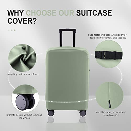 Travel Luggage Cover (Cyan / 32-33 inch)