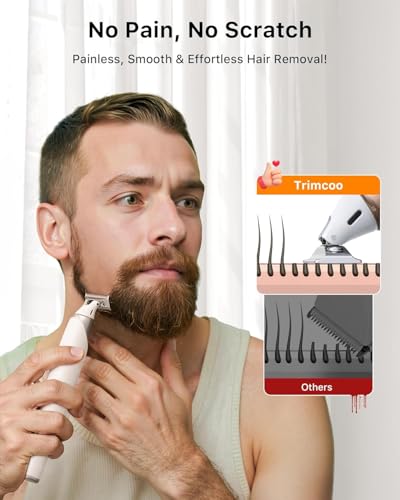 Electric Groin & Body Hair Trimmer (Lite / White)