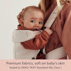 Baby Carrier Mini (3D jersey / Off White)