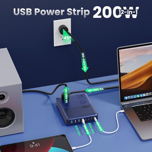 200W Charging Station (Blue)
