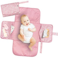 Portable Diaper Changing Pad (Toile)