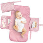Portable Diaper Changing Pad (Toile)