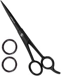 Hair Cutting and Hairdressing Scissors 6.5 Inch (6.5 Inch (Pack of 1) / Black)