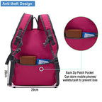 Hiking Backpack 20L Packable Packable Lightweight Day Pack for Women & Men (A-20l-arose)