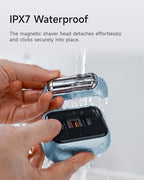 P3 Pro 3 Blade Travel Electric Shaver for Men Face (Blue)