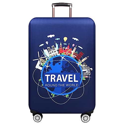 Thicker Luggage Cover Elastic Suitcase Cover Protector Fits 18 (Travel / S)