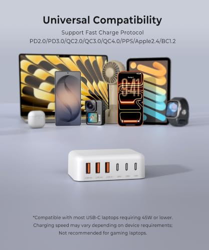 USB Charging Station (H-White / 140W)