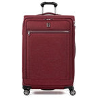Platinum Elite Checked Luggage Spinner (Checked-Large 29-Inch / Bordeaux Red)
