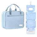 ESSENTE Women's Travel Toiletry Bag with Removable Pouch and Hanging Hook (POWDER BLUE)