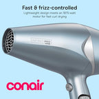 InfinitiPRO Hair Dryer with Diffuser & Concentrator (Blue / 1 Count (Pack of 1))