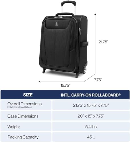 Maxlite 5 Softside Carry (Carry-on 20-Inch / Black)