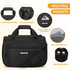 Underseat Carry On Luggage Bag (Black / 16IN)